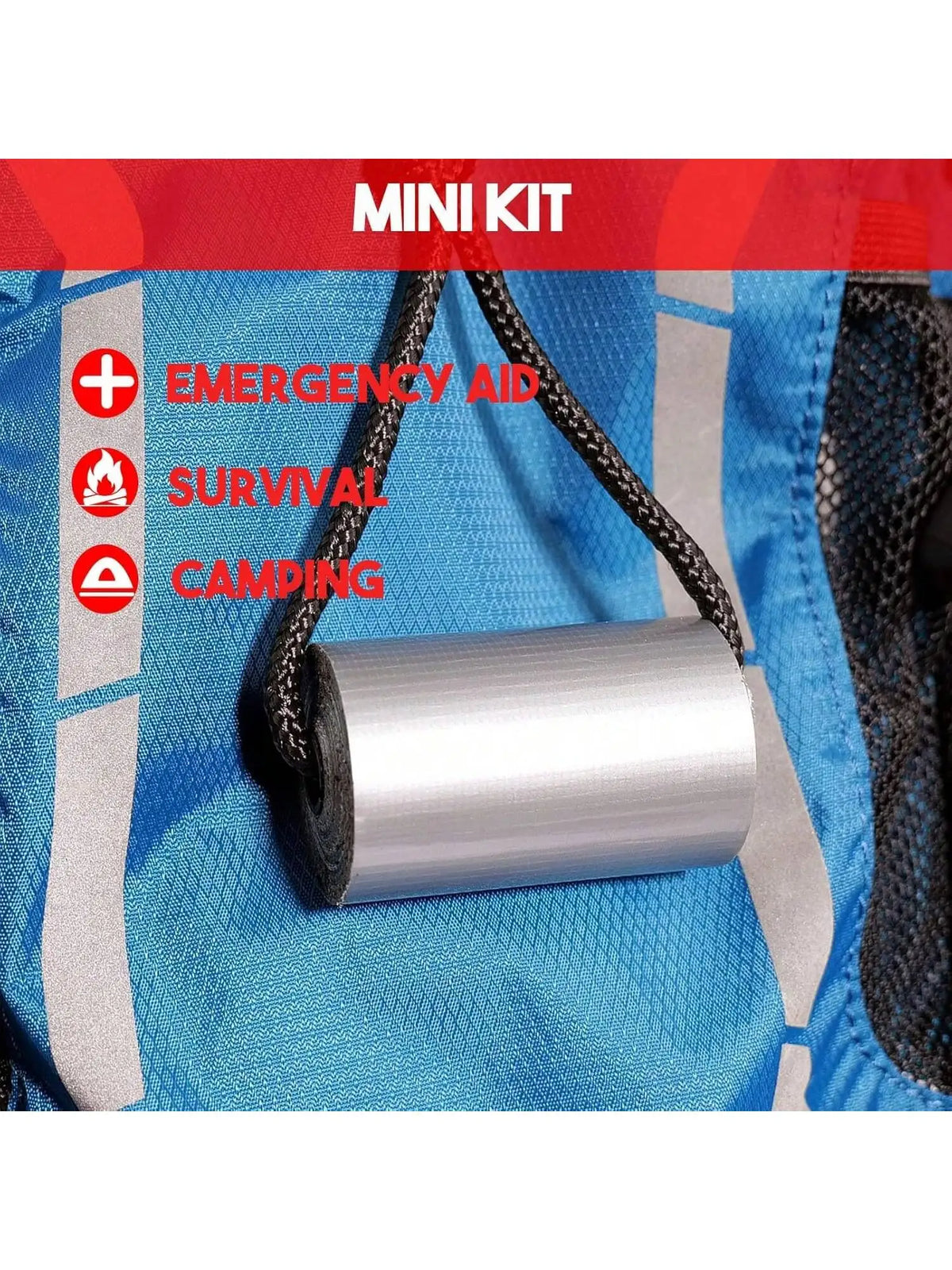 Heavy Duty Duct Tape Travel Size Mini Rolls for Outdoor Camping Emergency Repair