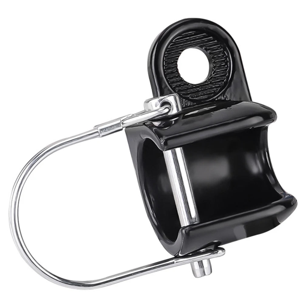 Cup Mount Bike Trailer Hitch Steel Metal Compact Attachment Bicycle Trailer Hitch Coupler Pet Towing Hook Bike Trailer Parts
