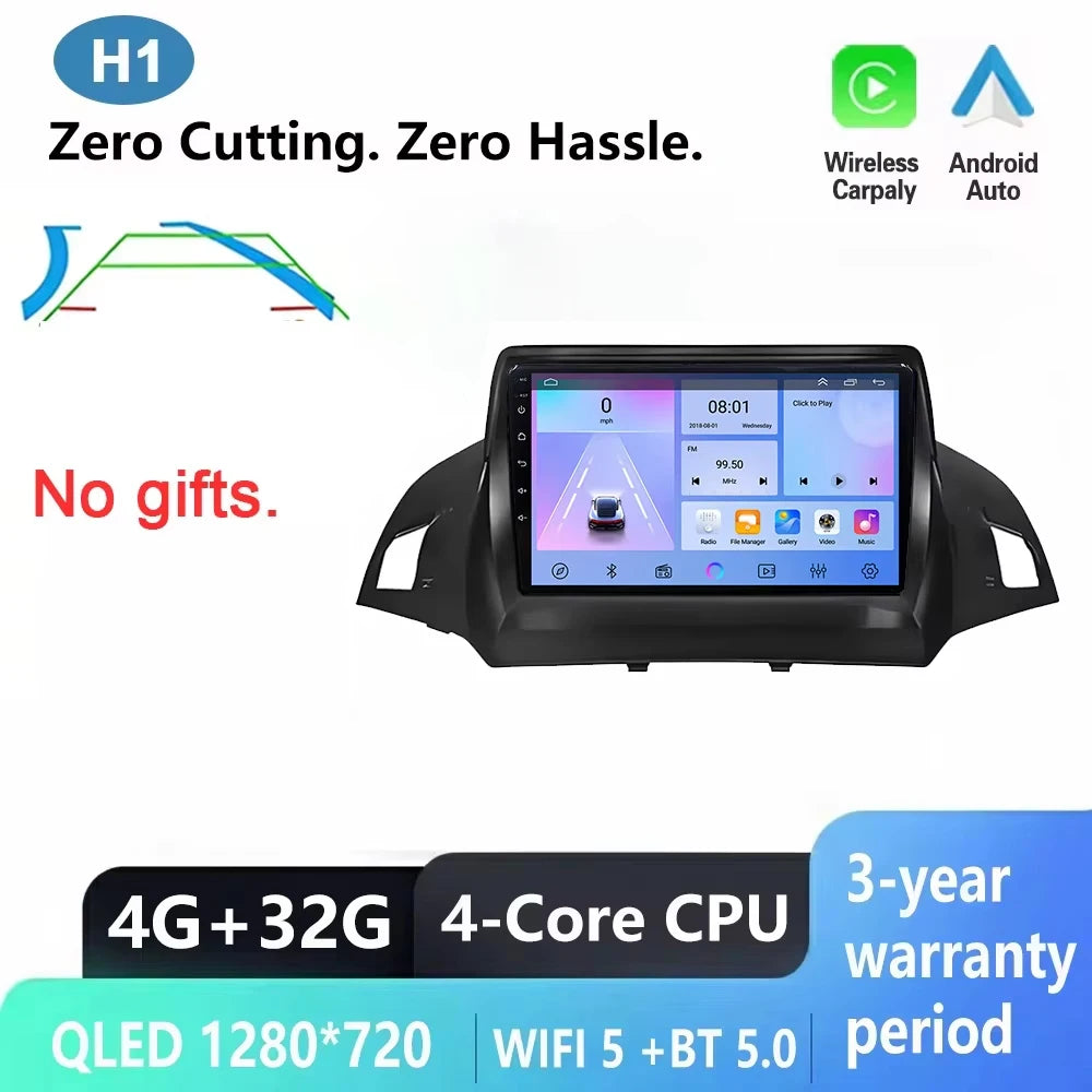 Ford C-MAX/Kuga/Escape Car Radio with GPS & Wireless CarPlay - image 8