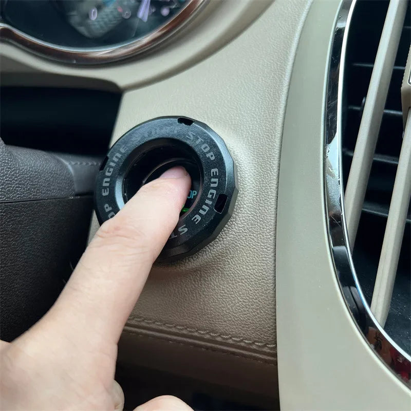 Decorative Push Start Button Cover, 9 Colors