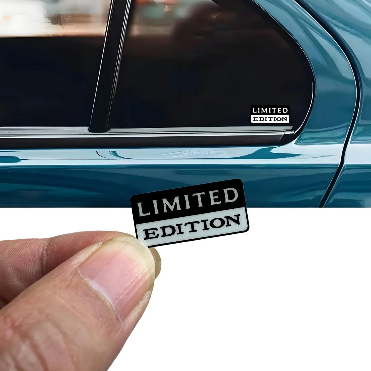 4pc Limited Edition Emblem Decals for Car, Motorcycle and Helmet - view 9