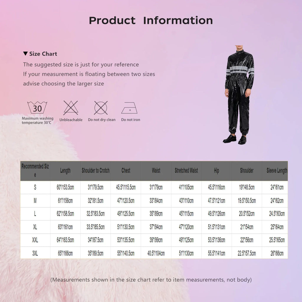 Water Resistant Coveralls for Men with Turn-Down Collar And Elastic Back Design Professional Work Waterproof Jumpsuit