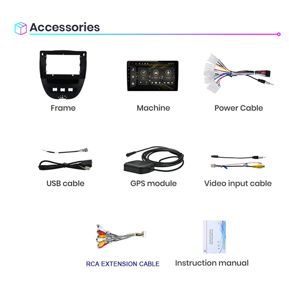 Android 10 10" Car Multimedia GPS Player for Peugeot/Toyota/Citroen - image 6
