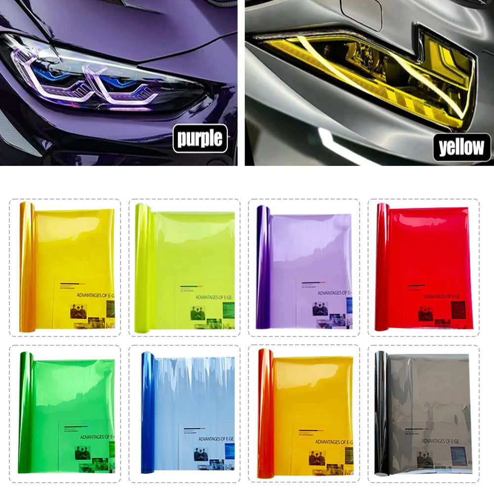 Chameleon Wrap Film for Headlights & Taillights 30x120cm