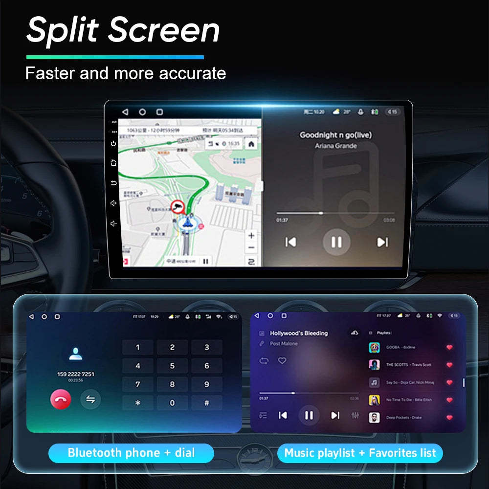 9" Android Car Stereo with Wireless CarPlay for Mazda 3 (04-09) - image 5