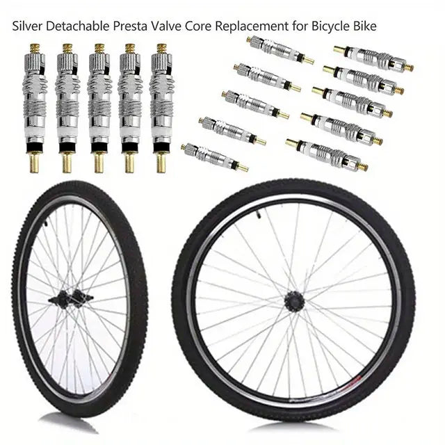 Brass Presta Valve Core Replacement for Road & MTB Bikes (2-40pcs) - image 14