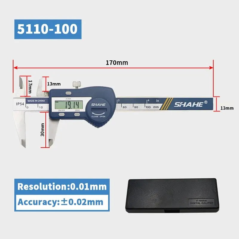 Digital Caliper 0-150mm Stainless Steel Electronic Vernier Gauge - image 40