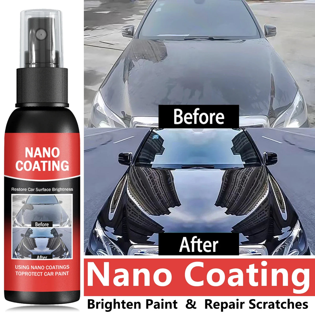 Car Nano Coating Paint Protection Kit - Scratch Repair Tool - image 3