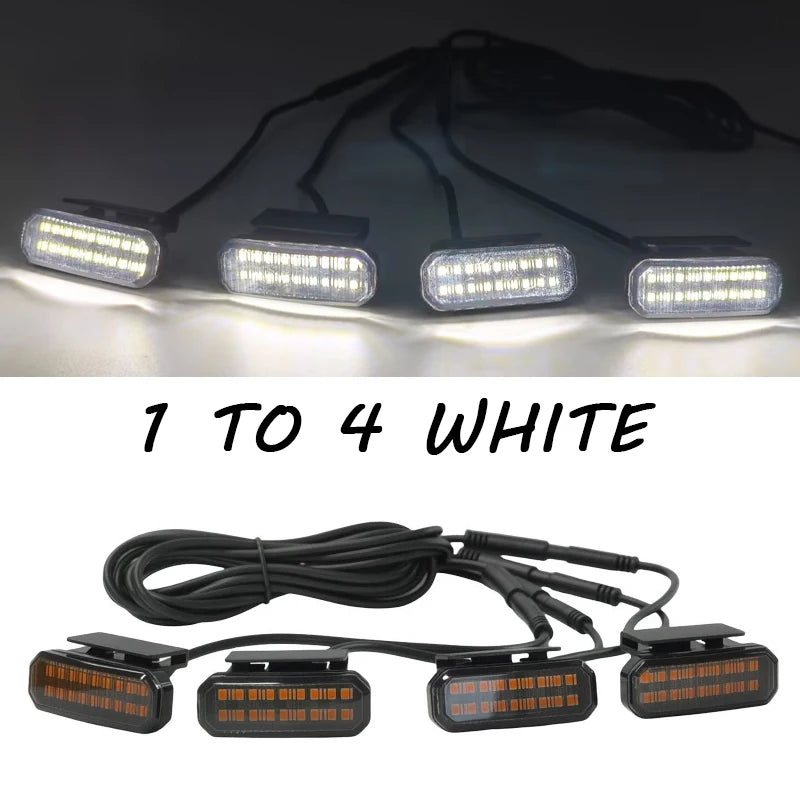 Ram 1500 Front Grille Amber DRL Lights - Daytime Running - image 13