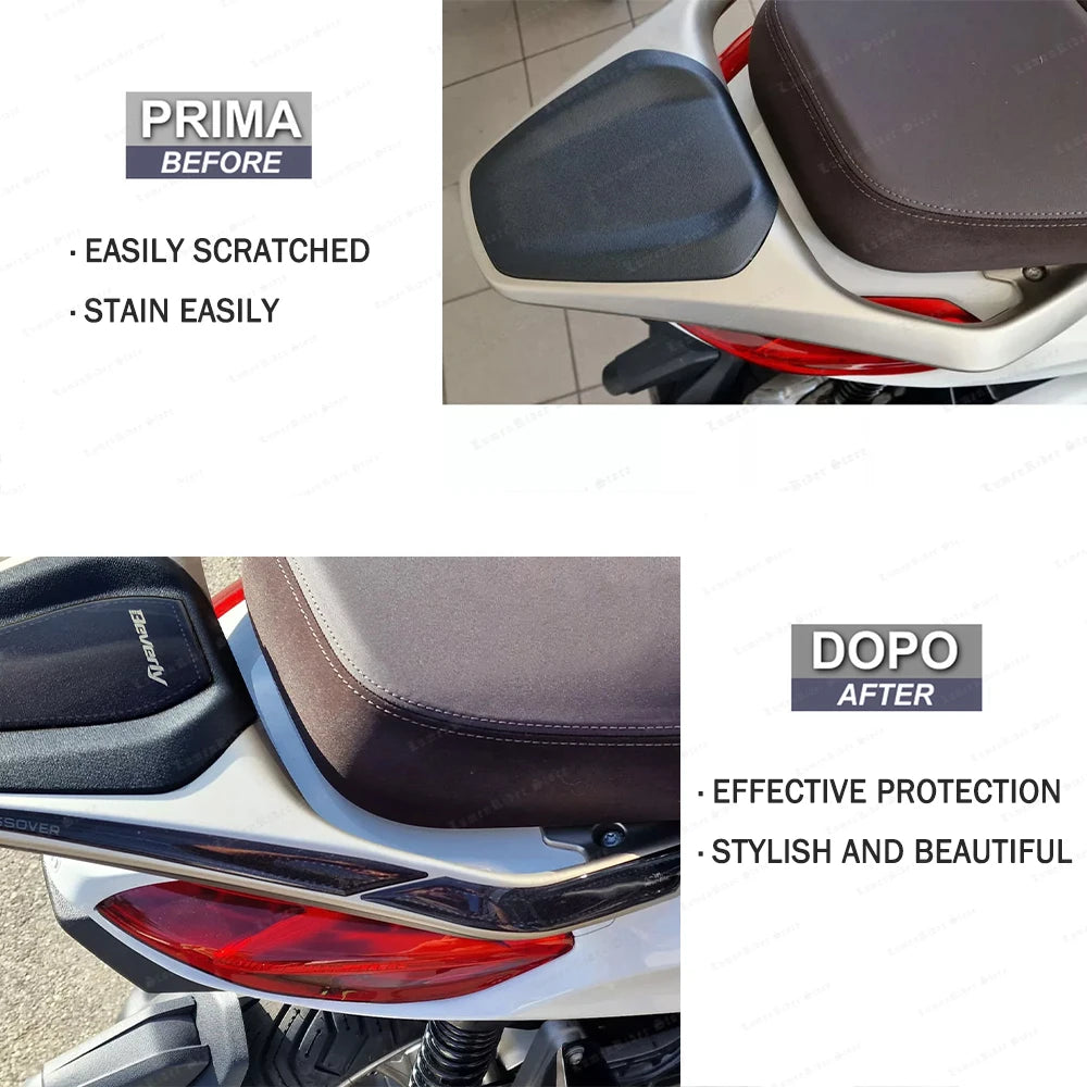3D Epoxy Handlebar Protection Sticker for Piaggio Beverly 300 400 2022
