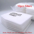 Half Face Dust-Proof Respirator Mask with Filter Cotton for Construction