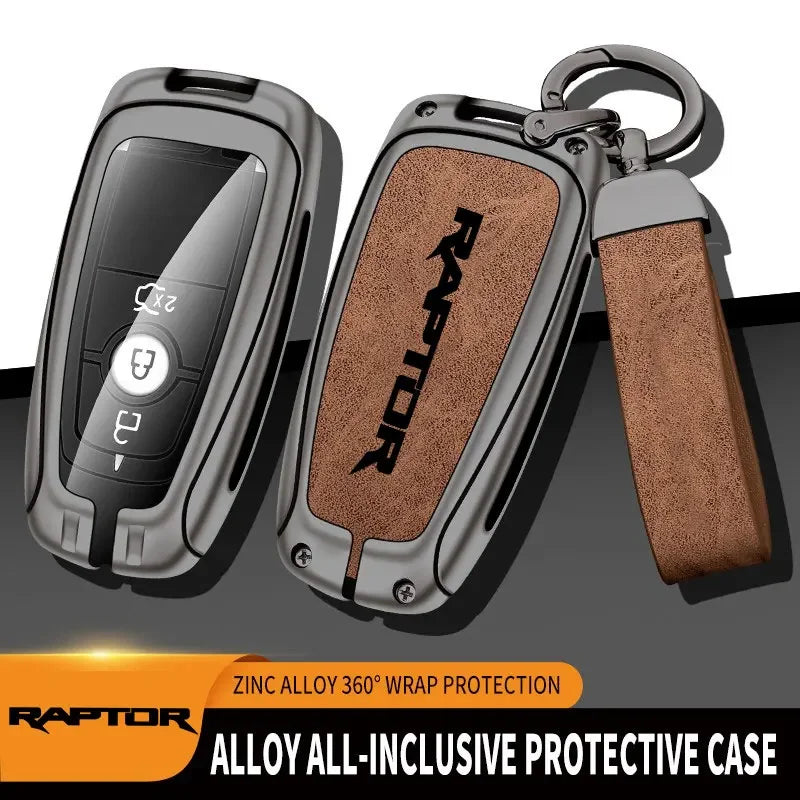 Zinc Alloy Key Case for Ford F-150 & Raptor - Protective Cover - image 2
