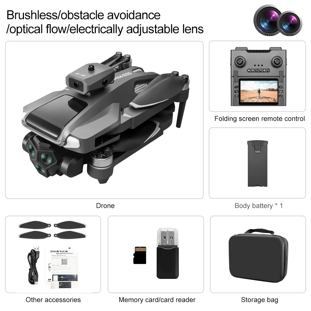 M66 Foldable Drone with 4.3-inch Screen Remote, 4K Dual Camera, 5G FPV - image 34