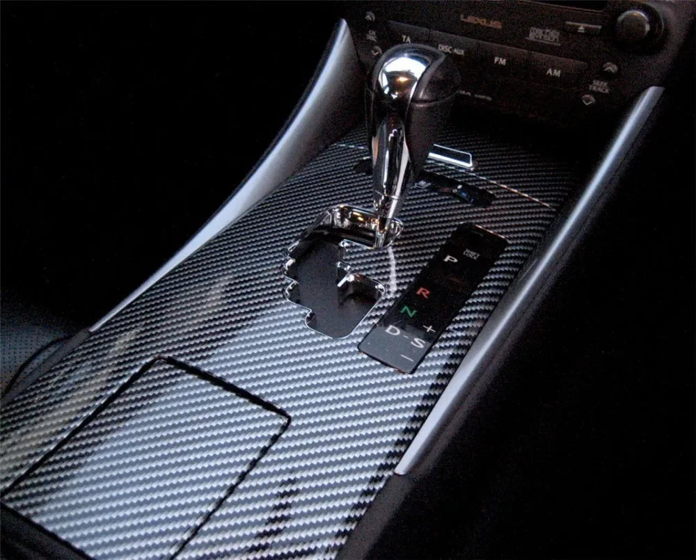 Carbon Fiber Vinyl Wrap - DIY Glossy Film for Cars & Laptops - image 2