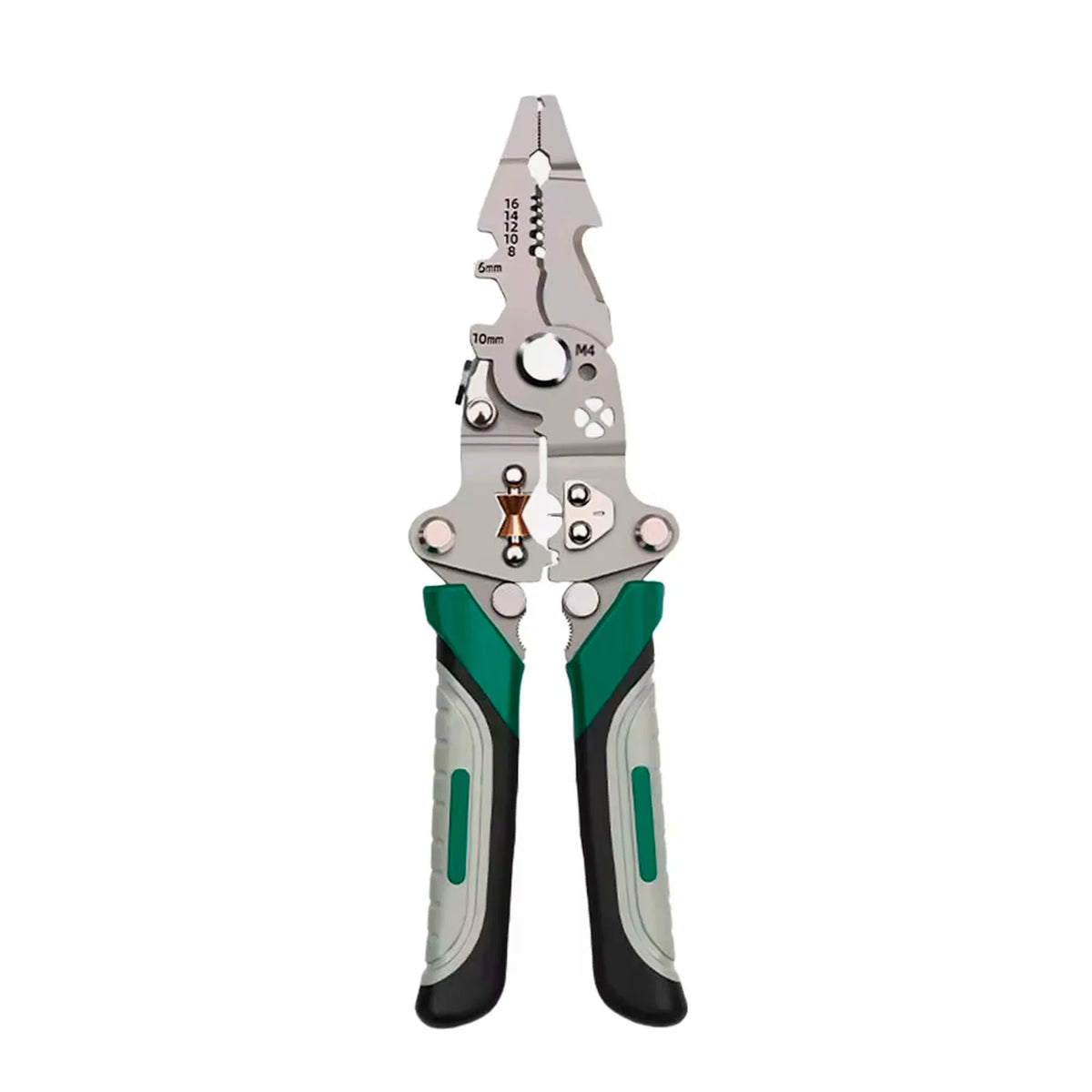 Foldable Wire Stripper Multi-Function Electrician Pliers Crimping Tool - image 13