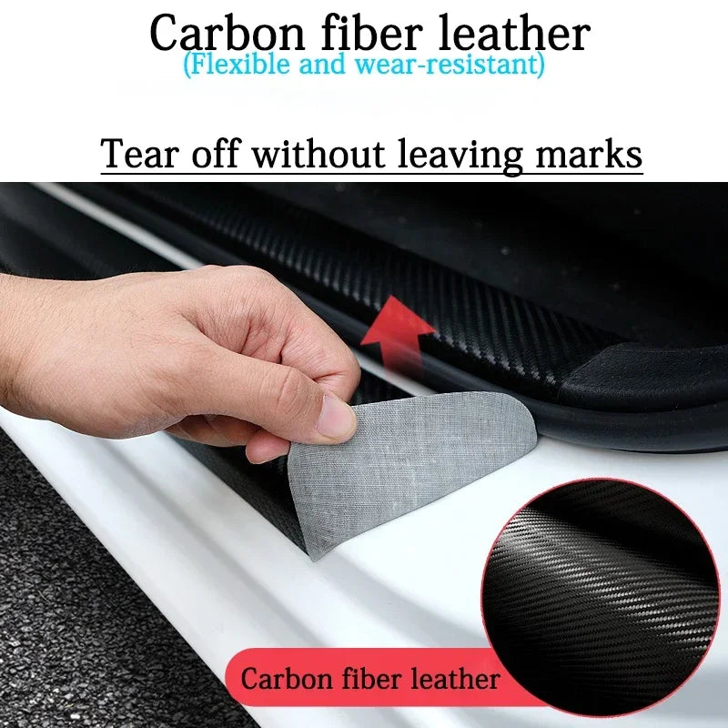 Dodge RAM 2014-2021 Carbon Fiber Door Sill Protector Set - image 4