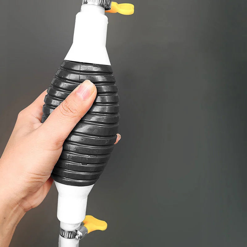 Manual Fuel Pump Transfer Tool High Flow Car Motorcycle Hand Siphon Diesel Petrol Liquid Transfer Tool Manual Fuel Pump