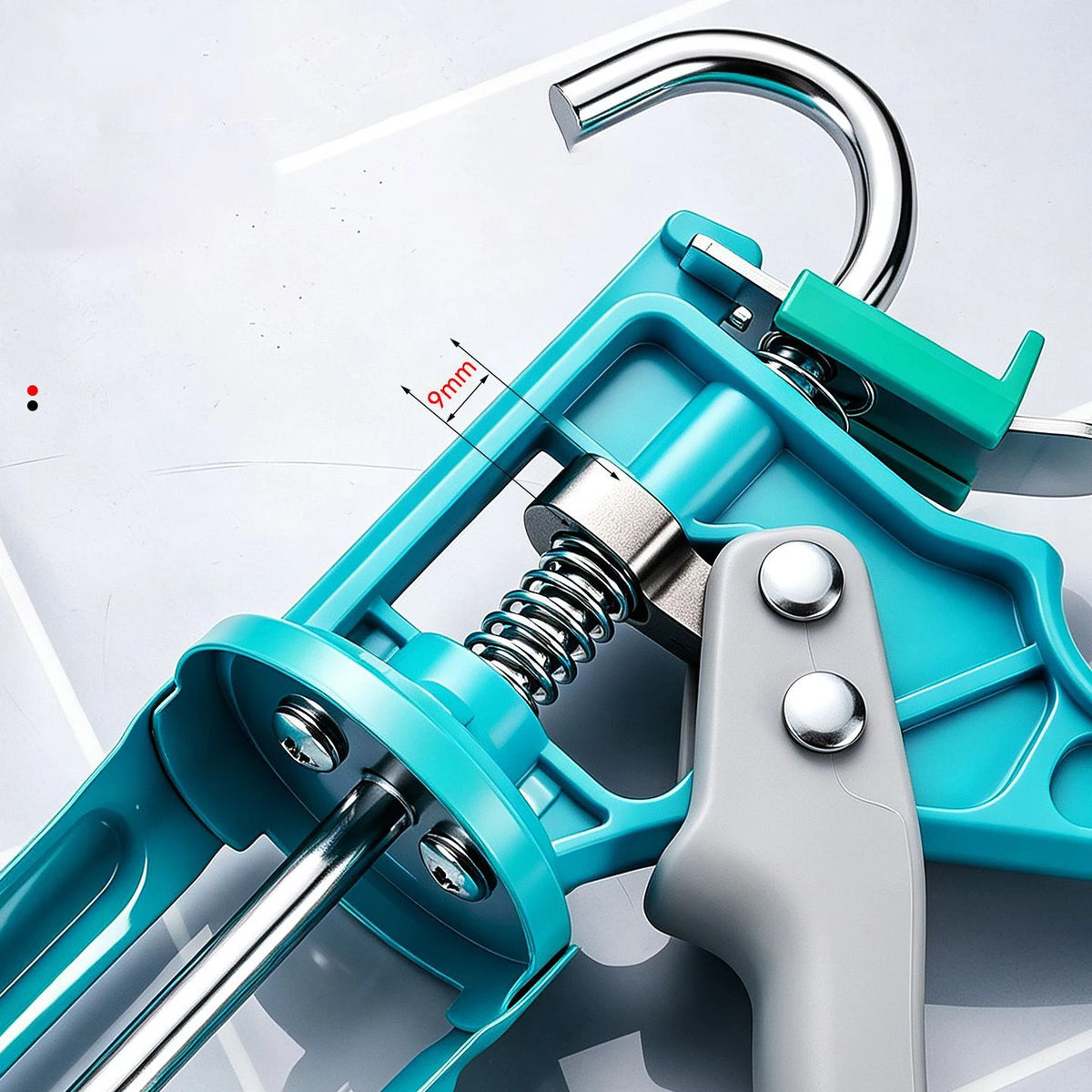 Manual Silicone Glass Glue Gun Skeleton Caulking Caulk Cartridge Skeleton Gun Caulking Applicator Tool Set For Doors Windows