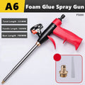 Metal body foam spray gun, polyurethane sealant applicator for renovation