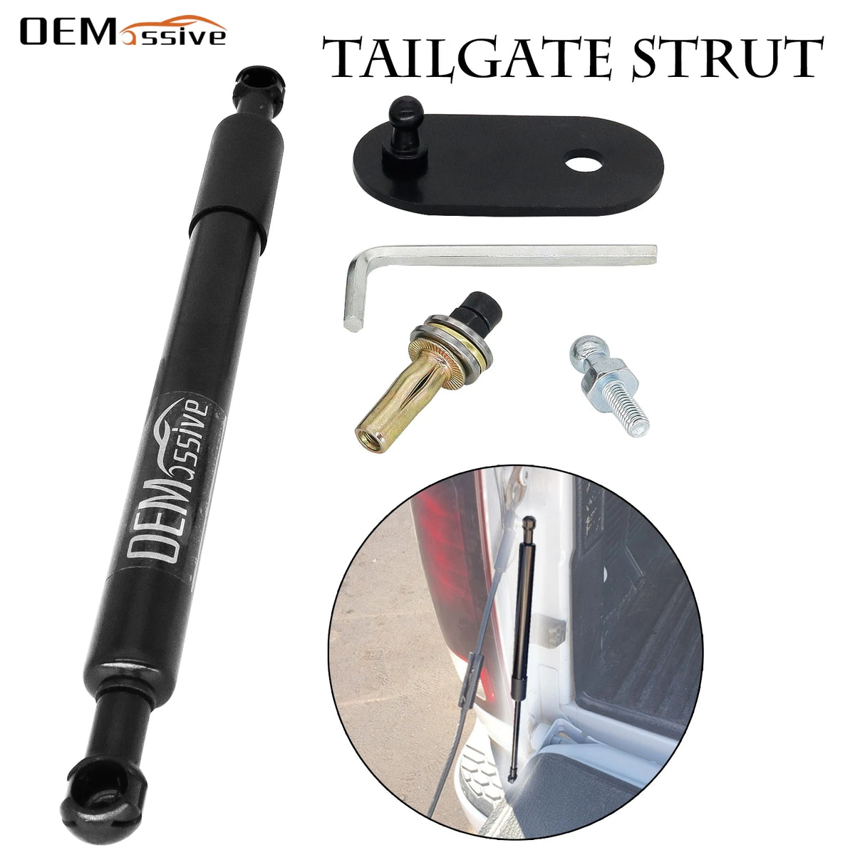 Dodge Ram Heavy Duty Tailgate Assist Shock Strut 1500 2500 3500 - image 2