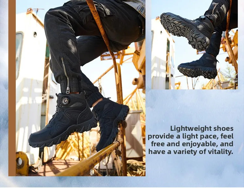 Steel Toe Safety Boots, Smash-Proof & Puncture-Resistant - image 21