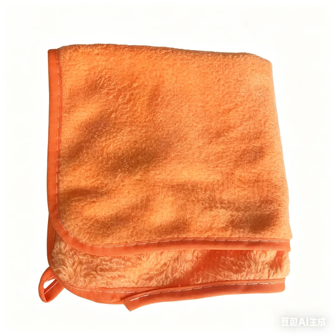 30x60cm Microfiber Car Cleaning Towels, Double Layer, 1/2/3/6/10 Pack