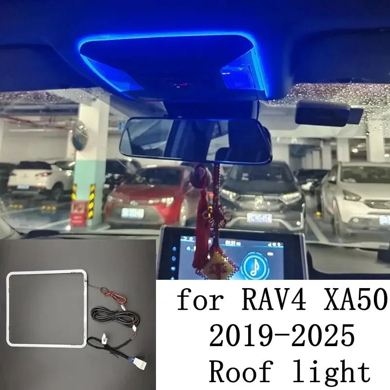 LED Interior Lights for Toyota RAV4 - Ice Blue Ambient - image 7