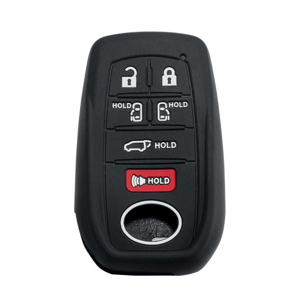 Toyota Silicone Key Fob Cover - Soft Durable for RAV4 Corolla Camry - image 8