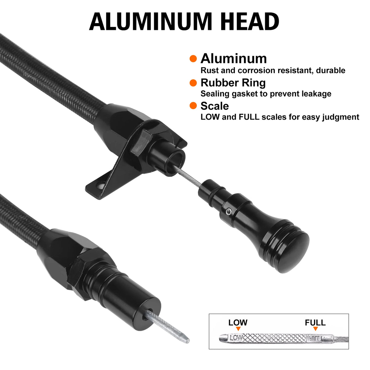 Transmission Dipstick Tube for GM 4L60E and 4L80E with LS Engines - view 5