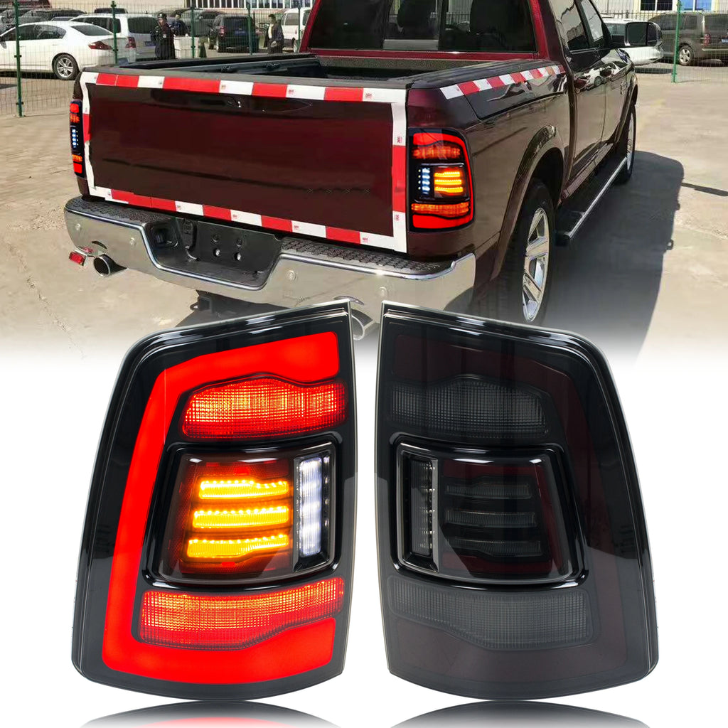 Sequential LED Tail Lights for Dodge Ram 1500 2500 3500 2009-2018