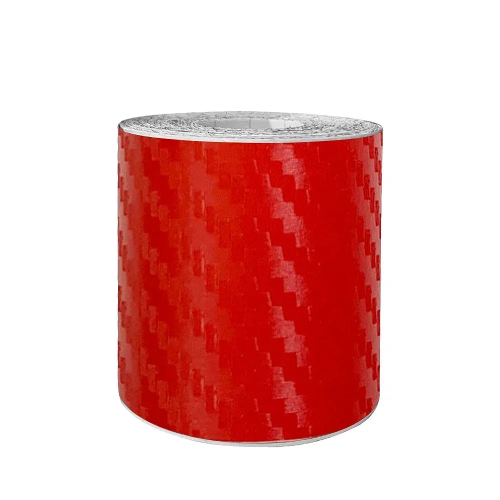 3D Carbon Fiber Vinyl Wrap Roll - Anti-Scratch Waterproof Car Sticker - image 8