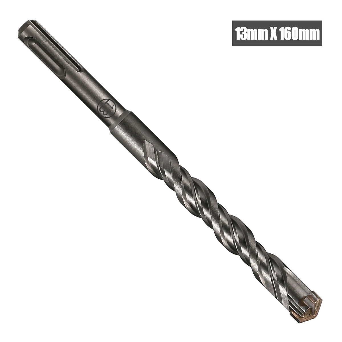 SDS Plus Masonry Hammer Drill Bit, 5-16mm x 160mm Cross Tip for Concrete