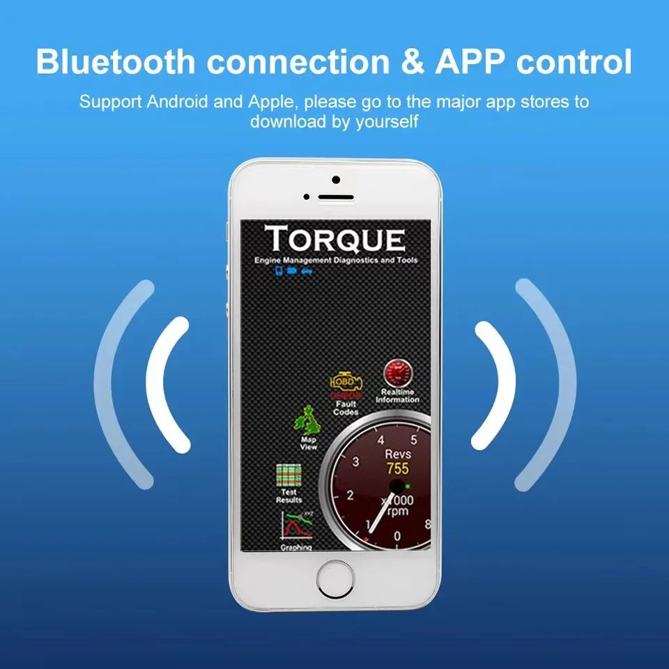 OBD2 Scanner Bluetooth - Car Diagnostic Tool for Engine Check - image 5