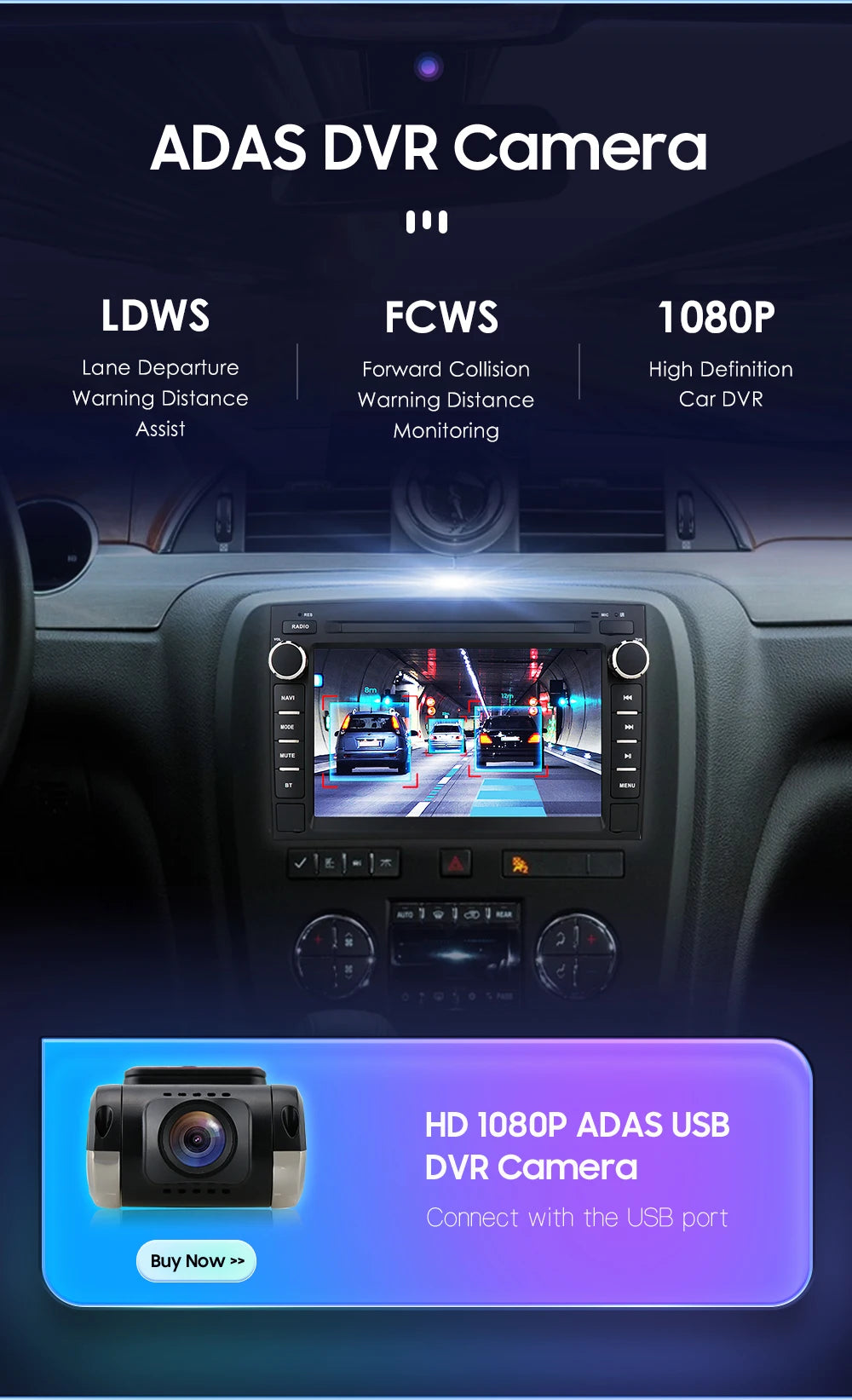 7-Inch Android 13 Touchscreen Car Stereo for Chevy Silverado GMC Sierra - image 39