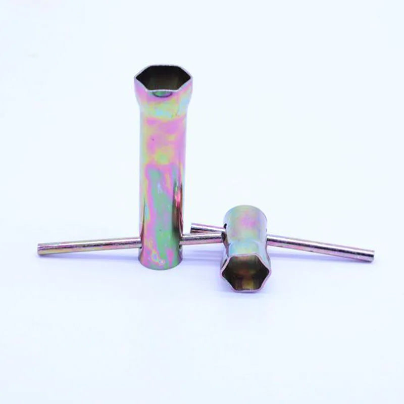 Tubular Spark Plug Socket Wrench for 10mm 12mm 13mm 14mm 17mm 19mm 20mm Removal