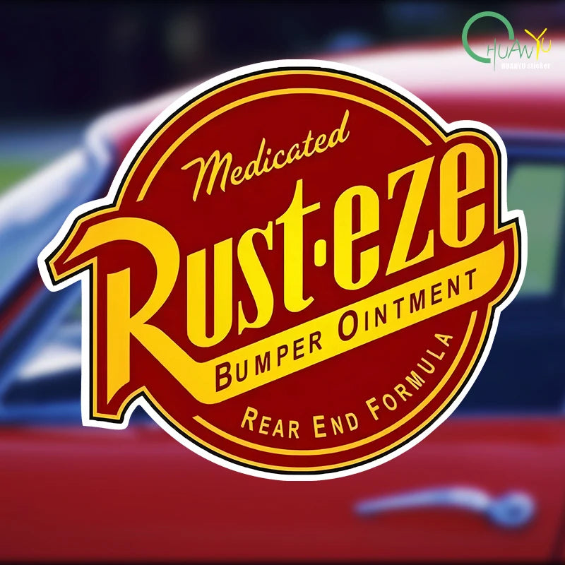 Racing-Style Sponsor Decal for Windshield or Window