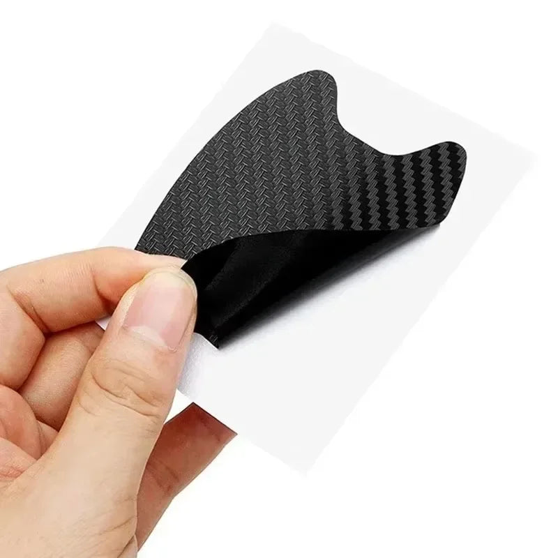 Carbon Fiber Car Door Handle Stickers 4-Pack – Scratch Protection - image 3