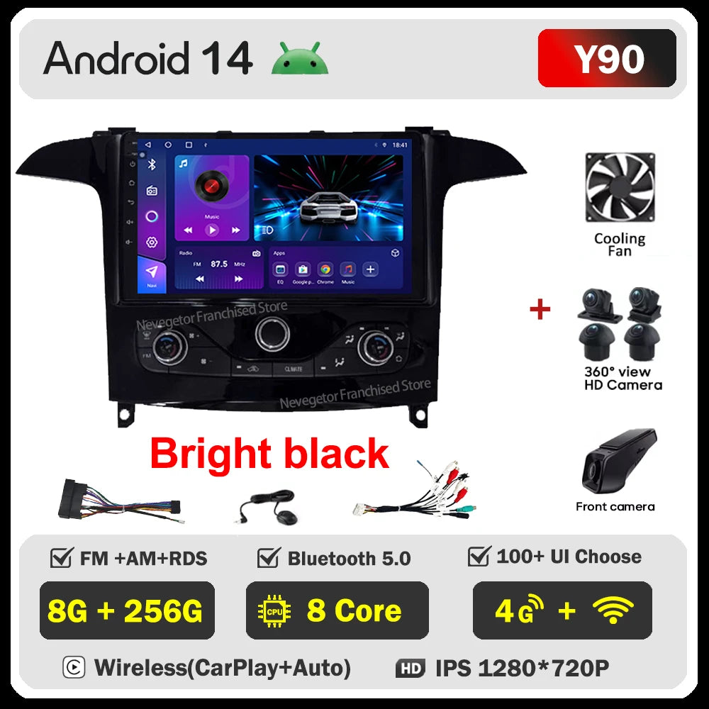 Android 16 9-Inch Car Multimedia Player for Ford S-MAX & Galaxy - image 9