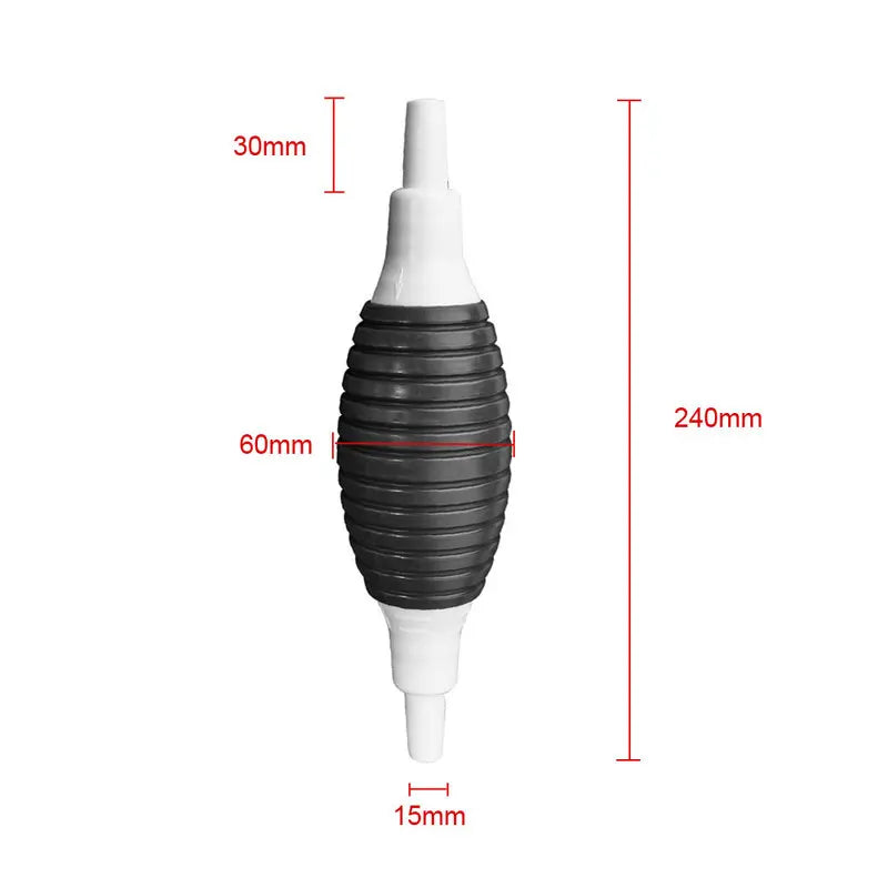 Manual Fuel Pump Transfer Tool High Flow Car Motorcycle Hand Siphon Diesel Petrol Liquid Transfer Tool Manual Fuel Pump