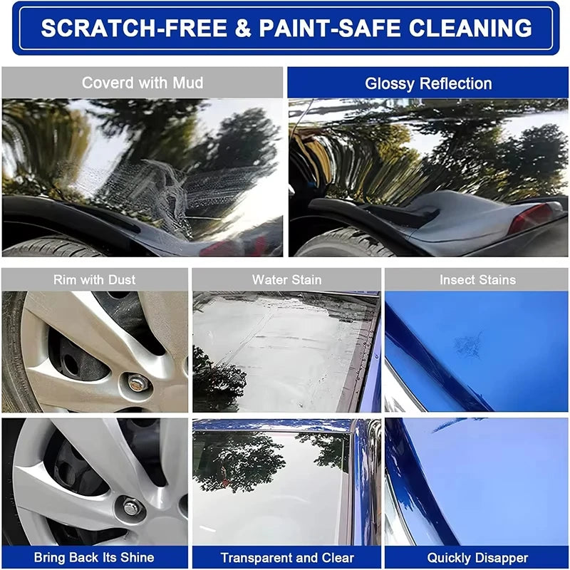 Car Clay Towel Fine Grade Auto Detailing Clay Bar Towel Claying Towel Car Wash Mitt Clay Bar for Car Care 11.8x11.8 inch