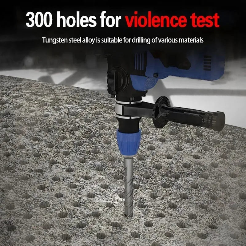 110/160/210/260mm Electric Hammer Drill Bits 5-25mm Cross Type Tungsten Steel Alloy SDS Plus For Masonry Concrete Rock Stone
