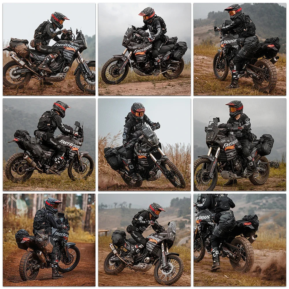 Rhinowalk Waterproof Motorcycle Pannier Bags 18-48L (Pair) - image 2