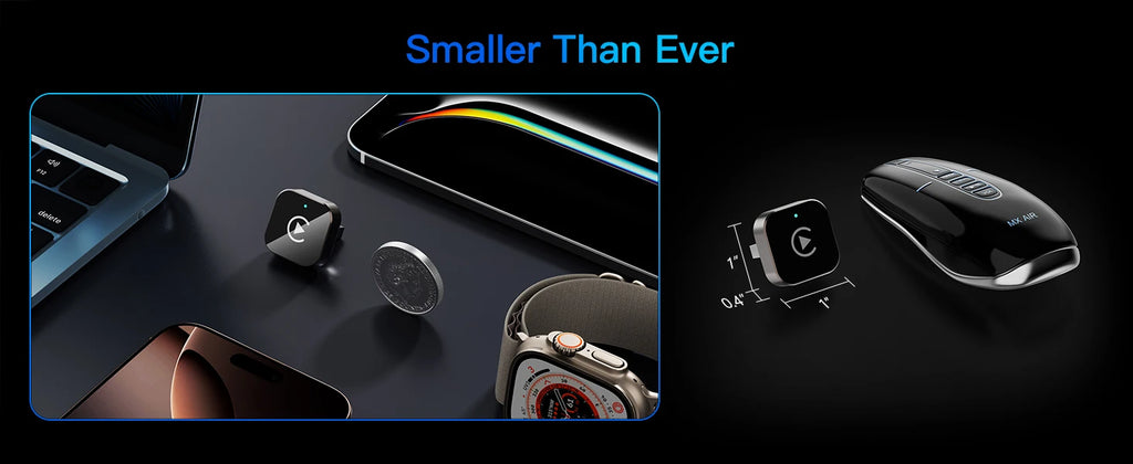 Wireless CarPlay Adapter for iPhone and Android Auto