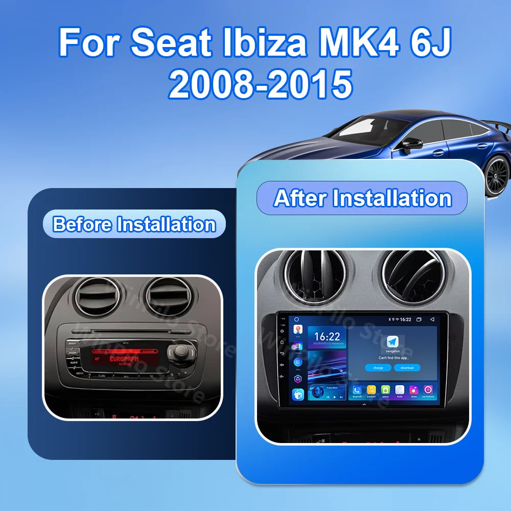 Android Car Radio for Seat Ibiza MK4 2008-2015 | CarPlay & GPS - image 2