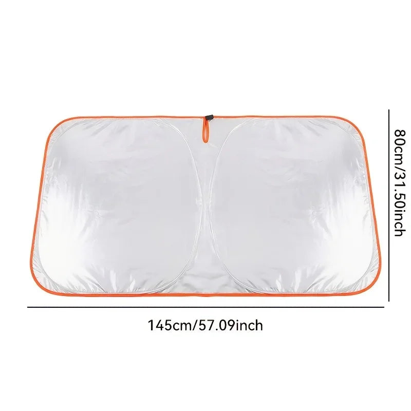 Foldable Front Windshield Sun Shade