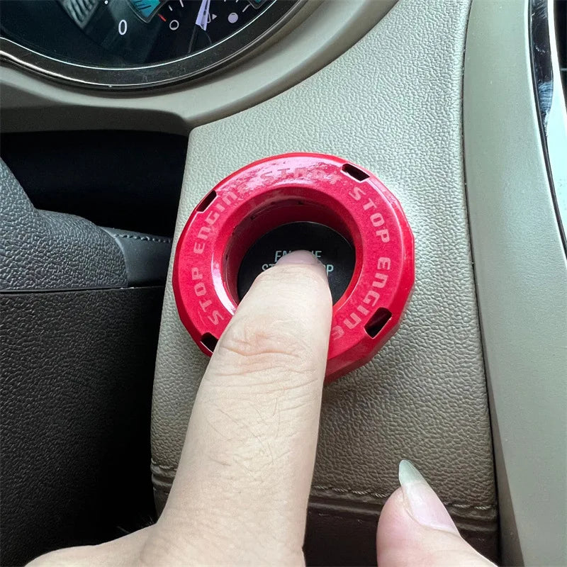 Decorative Push Start Button Cover, 9 Colors