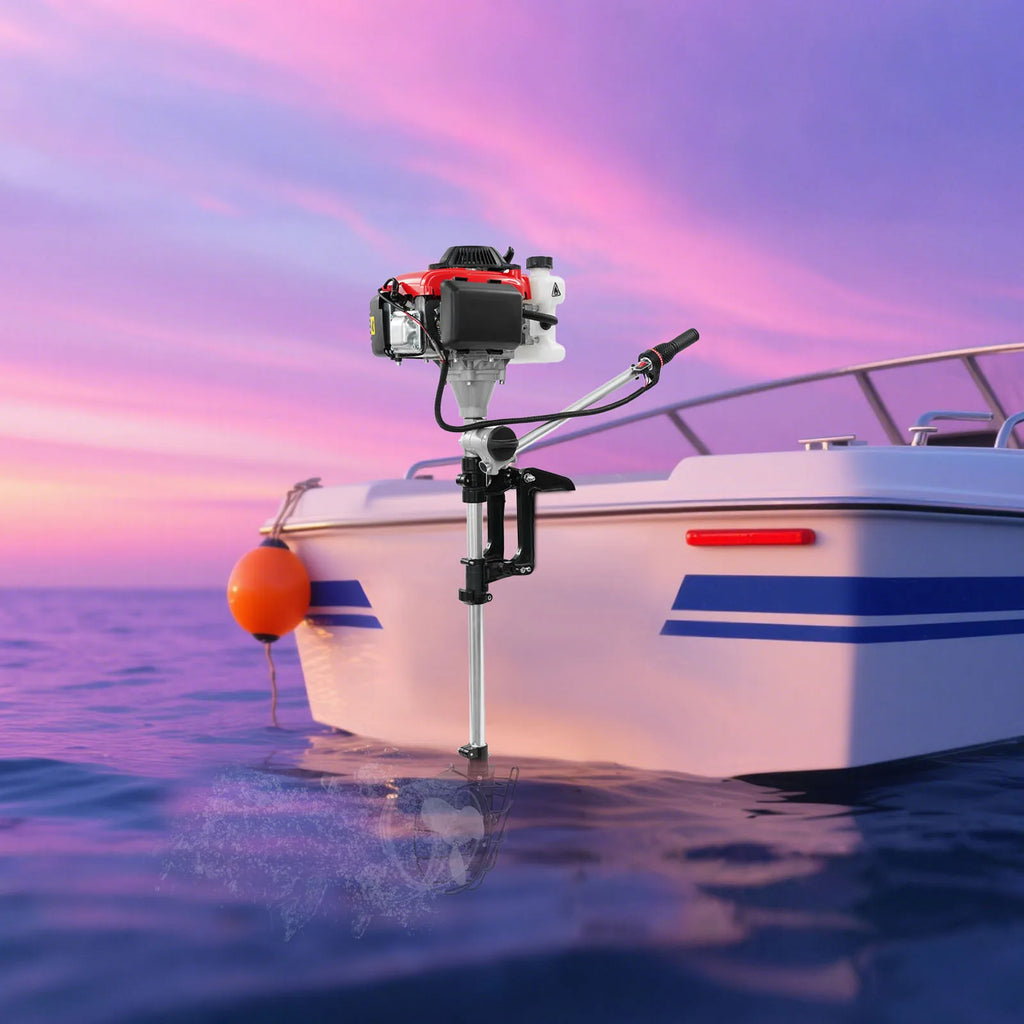 4.0HP Four-Stroke Outboard Motor with Propeller Guard