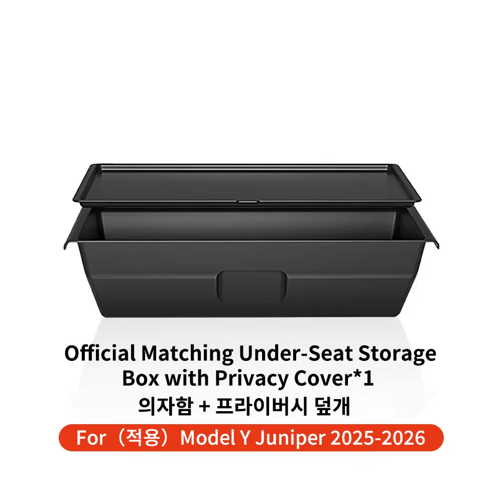 Under Seat Storage Drawer for Tesla Model Y Juniper 2025-2026