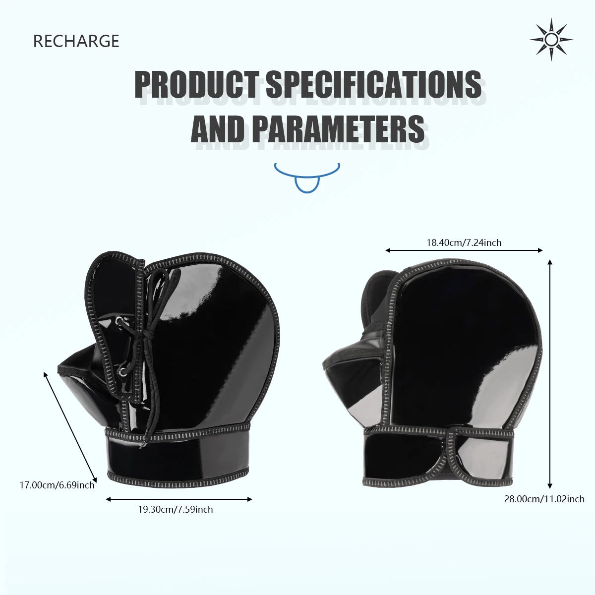 Motorcycle Handlebar Gloves Muffs Scooter Winter Warm Handle Gloves Waterproof Windproof Motorbike Handle Bar Hand Cover Muffs