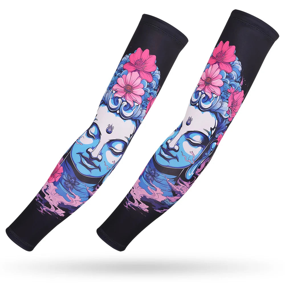 Breathable UV-Protection Tattoo Arm Sleeves - image 31